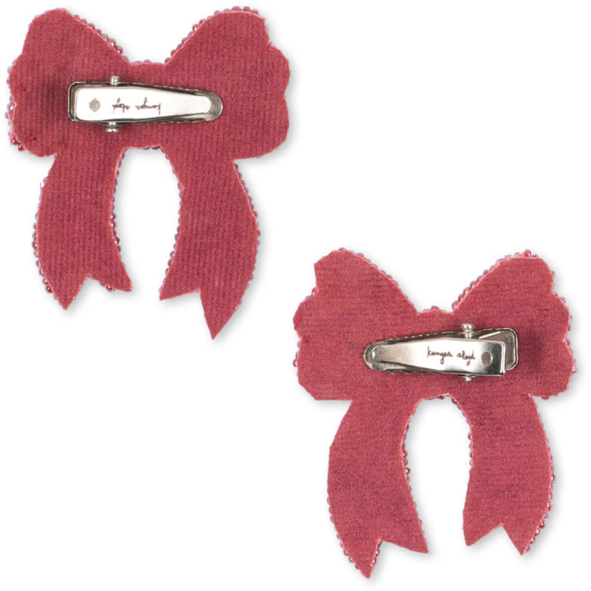 Konges Sløjd Rapture Rose 2 Pack Paljet Rosett Hair Clip