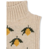 Konges Sløjd Lemon Belou Lemon Stickad Neckwarmer.