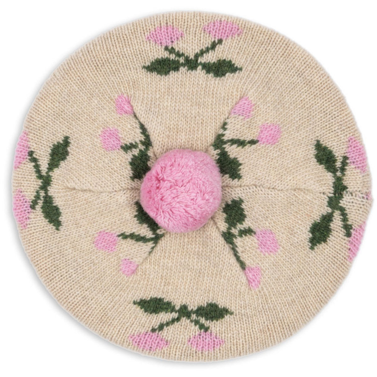 Konges Sløjd Cherry Belou Stickad Beret