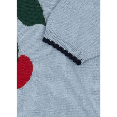 Konges Sløjd Blue Fog Alexa Stickad Klänning