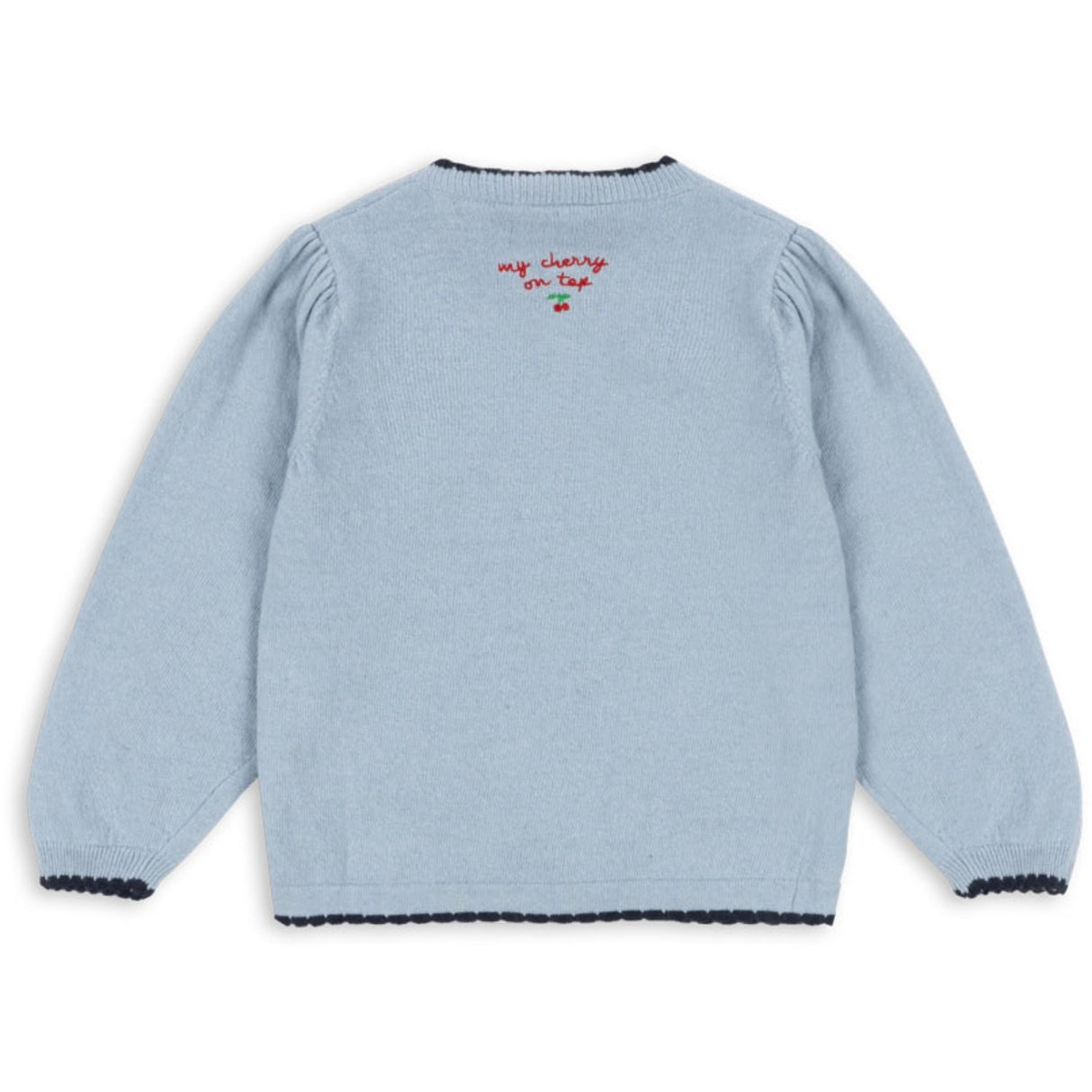 Konges Sløjd Blue Fog Alexa Stickad Cardigan