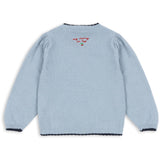Konges Sløjd Blue Fog Alexa Stickad Cardigan