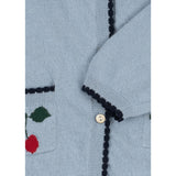 Konges Sløjd Blue Fog Alexa Stickad Cardigan