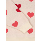 Konges Sløjd Coeur Coloré Duo Pink Lapis Stickad Sweater GOTS