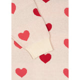 Konges Sløjd Coeur Coloré Duo Pink Lapis Stickad Klänning GOTS