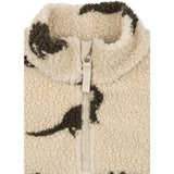 Konges Sløjd Dino Silhouette Jody Nallebjörn Half Zip Grs