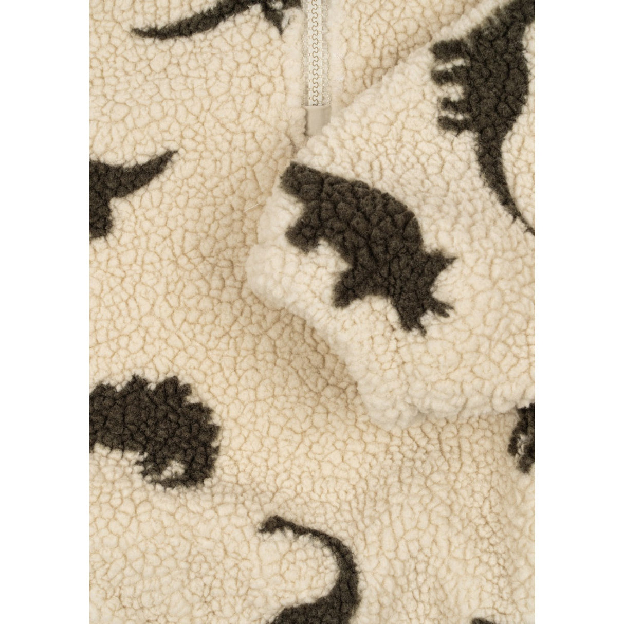 Konges Sløjd Dino Silhouette Jody Nallebjörn Half Zip Grs