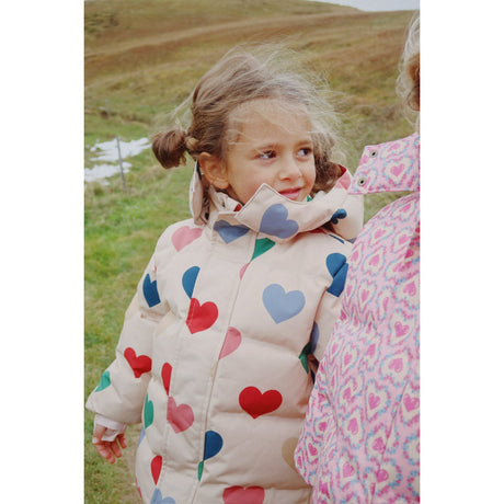 Konges Sløjd Bon Coeur Coloré Magnum Down Jacka Print Grs