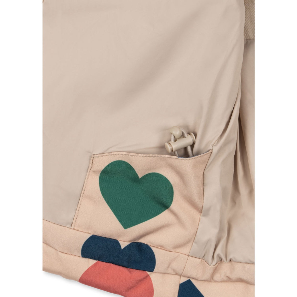 Konges Sløjd Bon Coeur Coloré Magnum Down Jacka Print Grs