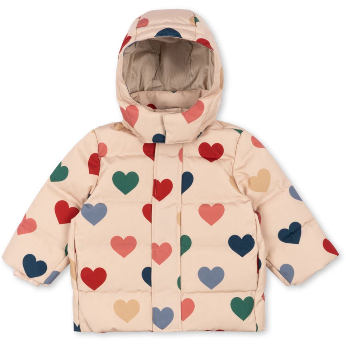 Konges Sløjd Bon Coeur Coloré Magnum Down Jacka Print Grs