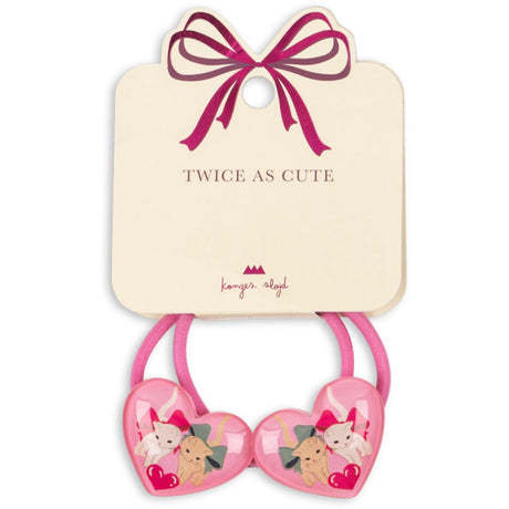 Konges Sløjd Bow Kitty 2 Pack Vilma Hair Elastic