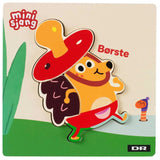 DR Träpussel, 3 delar, pensel