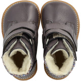 Angulus Lavender/Pastel Multi Glitter TEX Känga med Glitter och Kardborreknäppning