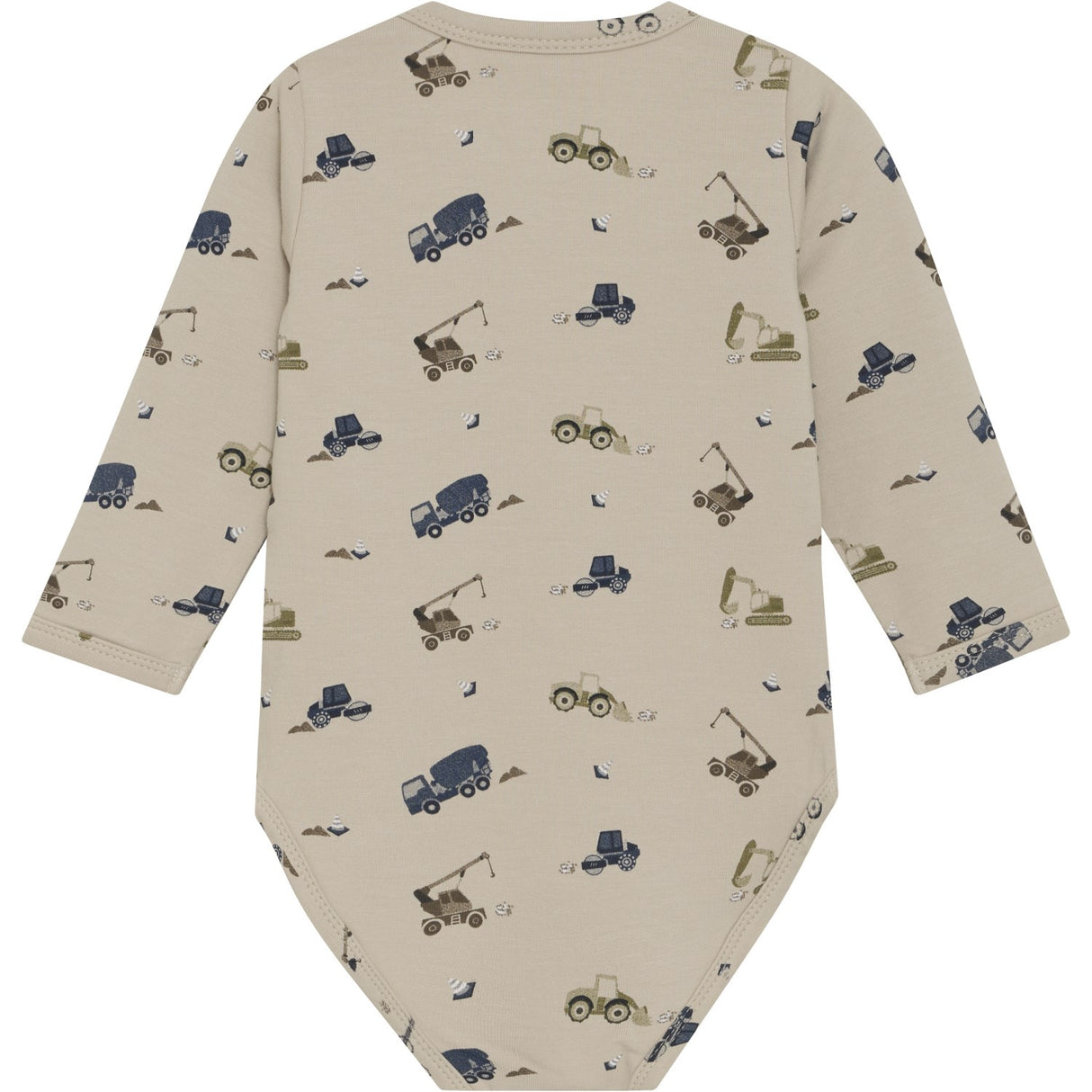 Minymo Oxford Tan Body LS AOP Sweat