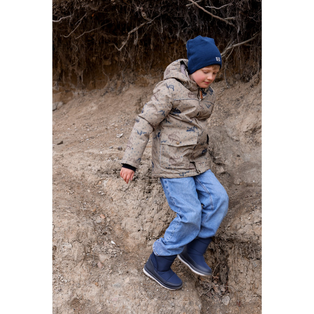 Mikk-Line Coriander Polyester Boys Jacka AOP