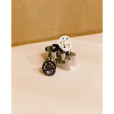 Bibs Ivory/Plum Napp Colour Holiday Rosett 2-Pack Latex