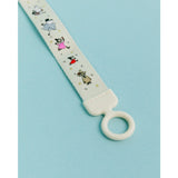 Bibs X Moomin Ivory/sage Colour Napp & Loop Clip Gift Sett Latex