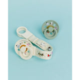 Bibs X Moomin Ivory/sage Colour Napp & Loop Clip Gift Sett Latex
