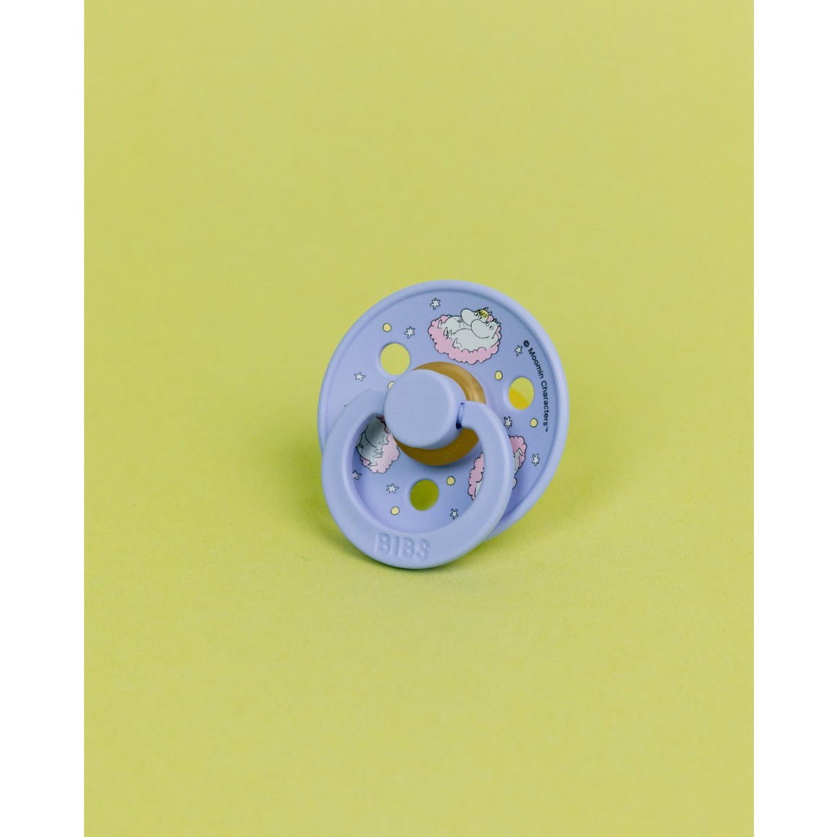 Bibs X Moomin Baby Pink Mix Napp Colour 2-Pack Dreaming Latex