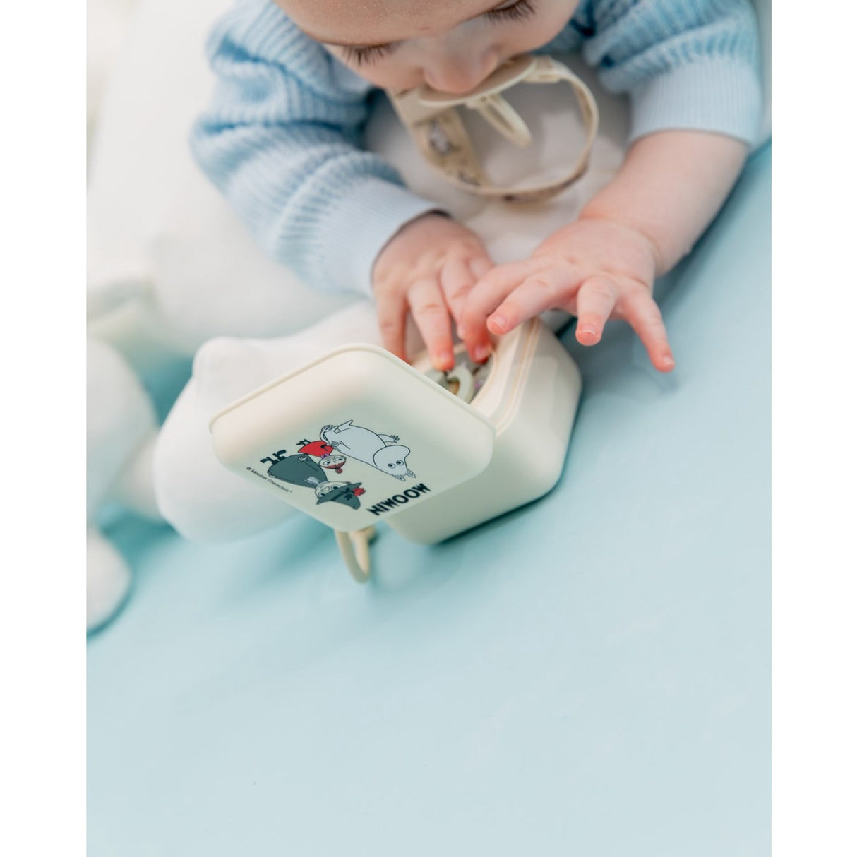 Bibs X Moomin Ivory Napp Clip Loop