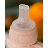 Bibs Blush Baby Sippy Flaska Spout Round Silikon Slow Flow