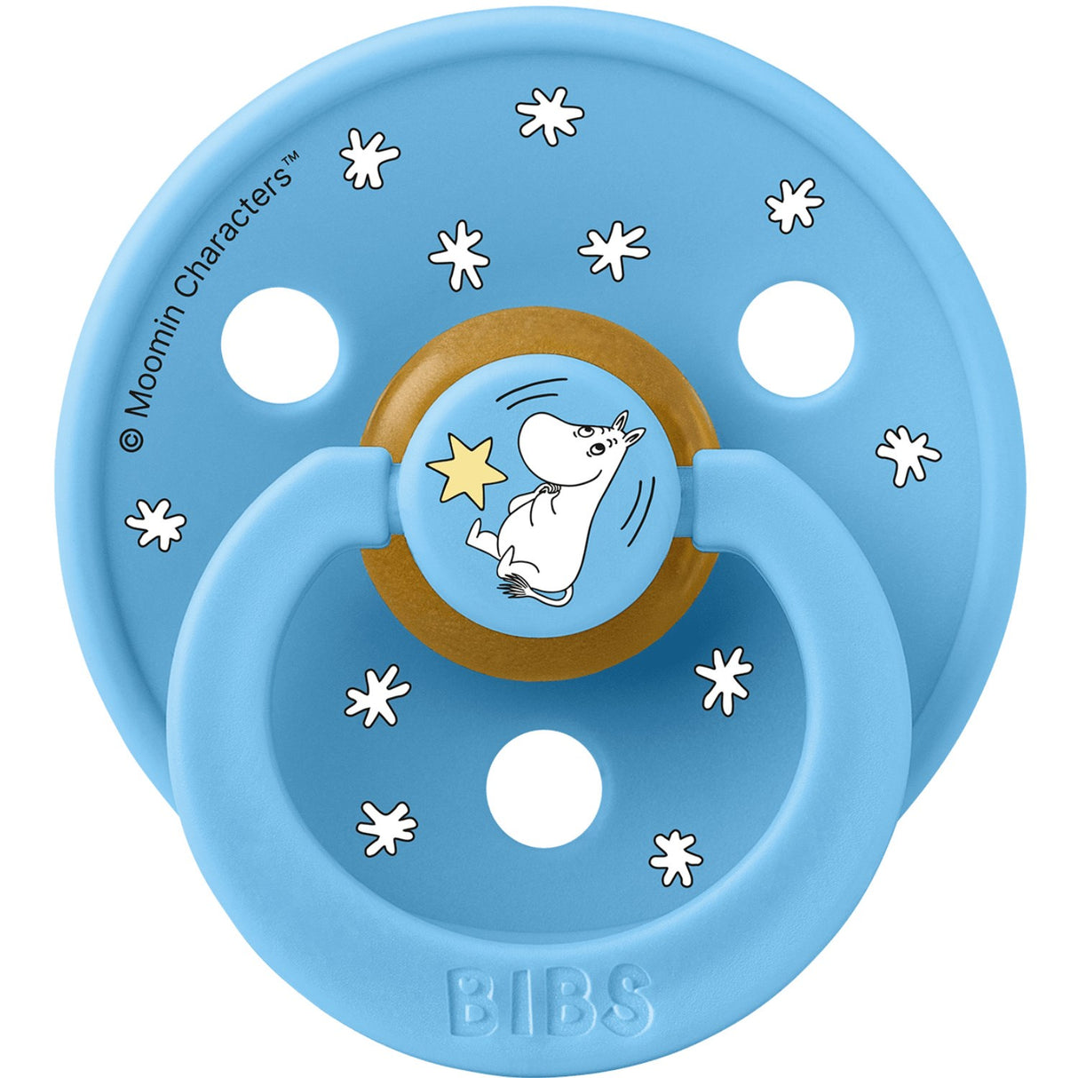 Bibs X Moomin Breeze Mix Napp Colour 2-Pack Good Night Latex