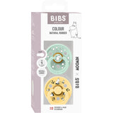 Bibs X Moomin Nordic Mint Mix Napp Colour 2-Pack Sailing Latex