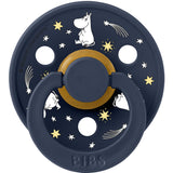 Bibs X Moomin Breeze Mix Napp Colour 2-Pack Good Night Latex