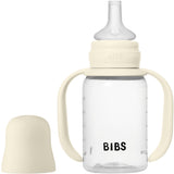 Bibs Ivory Baby Sippy Flaska Spout Round Silikon Slow Flow