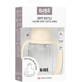 Bibs Ivory Baby Sippy Flaska Spout Round Silikon Slow Flow