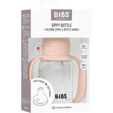 Bibs Blush Baby Sippy Flaska Spout Round Silikon Slow Flow