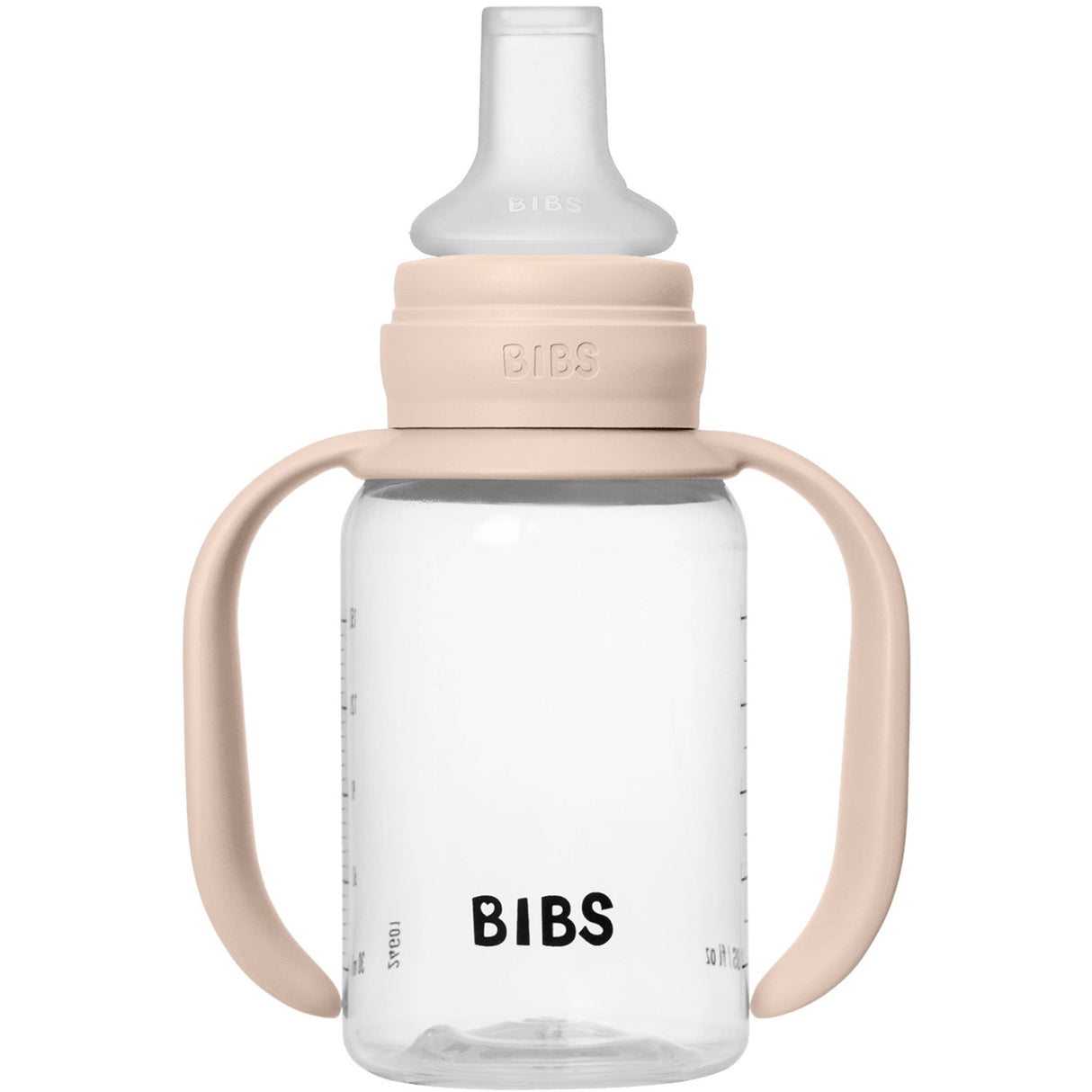 Bibs Blush Baby Sippy Flaska Spout Round Silikon Slow Flow