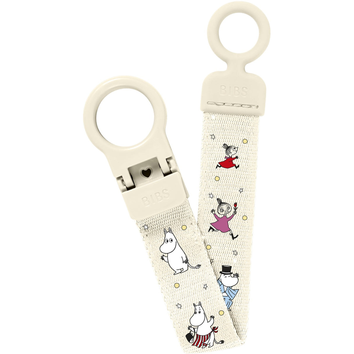 Bibs X Moomin Ivory Napp Clip Loop
