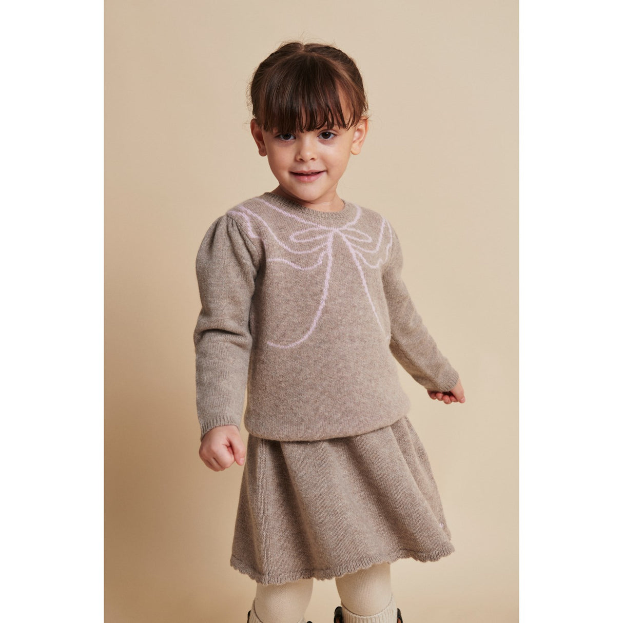 COPENHAGEN COLORS Sand/Bubblegum Comb. Cashmere Rosett Deco Blus