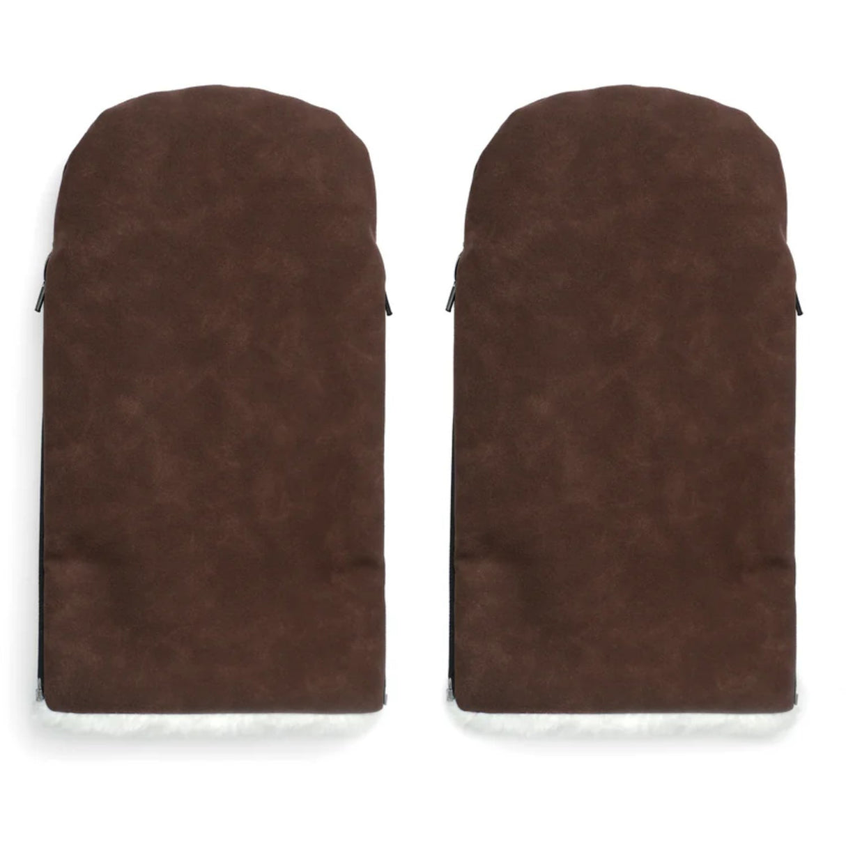 KongWalther Chocolate Brown Faux Suede Østerbro Handskar