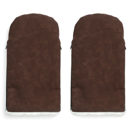 KongWalther Chocolate Brown Faux Suede Østerbro Handskar
