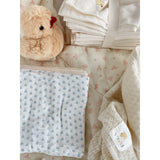 Konges Sløjd Fanga Punto Blu Bellini 3 Pack Muslin Cloth GOTS