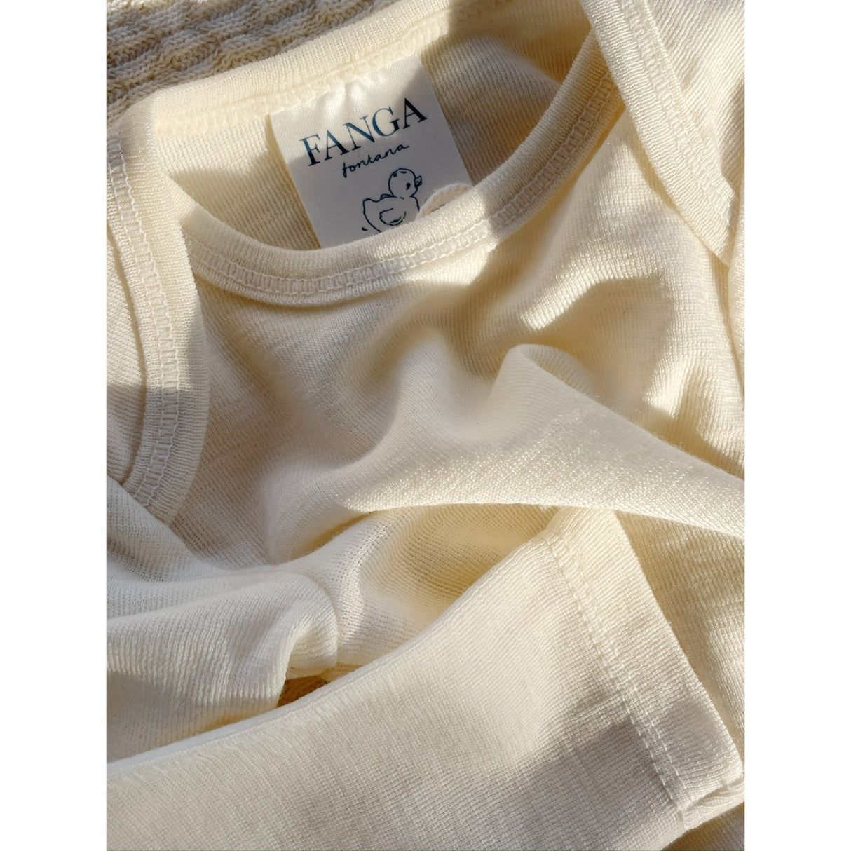 Konges Sløjd Fanga Beige Melange Erba Ull Ls Body