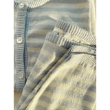 Konges Sløjd Fanga Gray Dawn Venti Stickad Cardigan GOTS