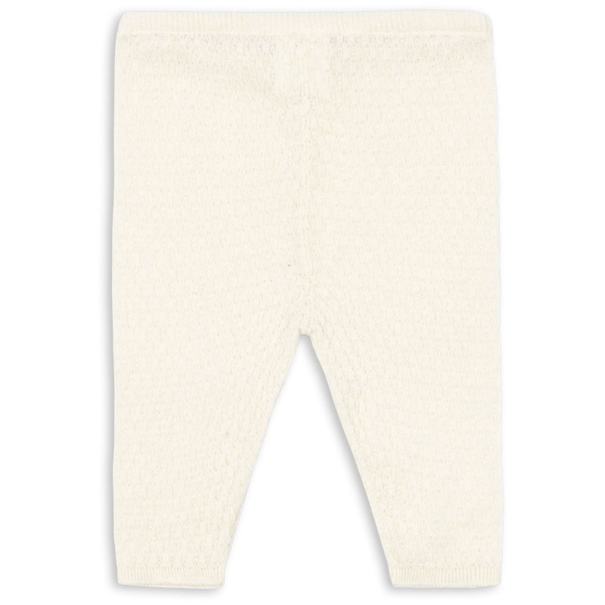 Konges Sløjd Fanga Antique White Venti Pointelle Byxor GOTS