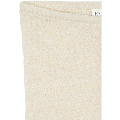 Konges Sløjd Fanga Antique White Venti Pointelle Byxor GOTS