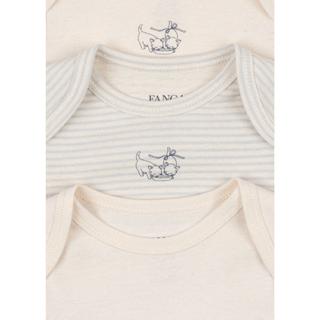 Konges Sløjd Fanga Blue Mix Fio Stripe 3 Pack Ls Body OCS