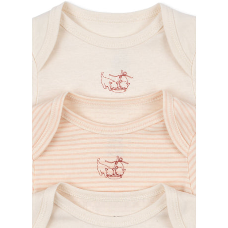 Konges Sløjd Fanga Blush Mix Fio Stripe 3 Pack Ls Body OCS