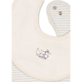 Konges Sløjd Fanga Blue Mix Fio Stripe 2 Pack Haklapp OCS