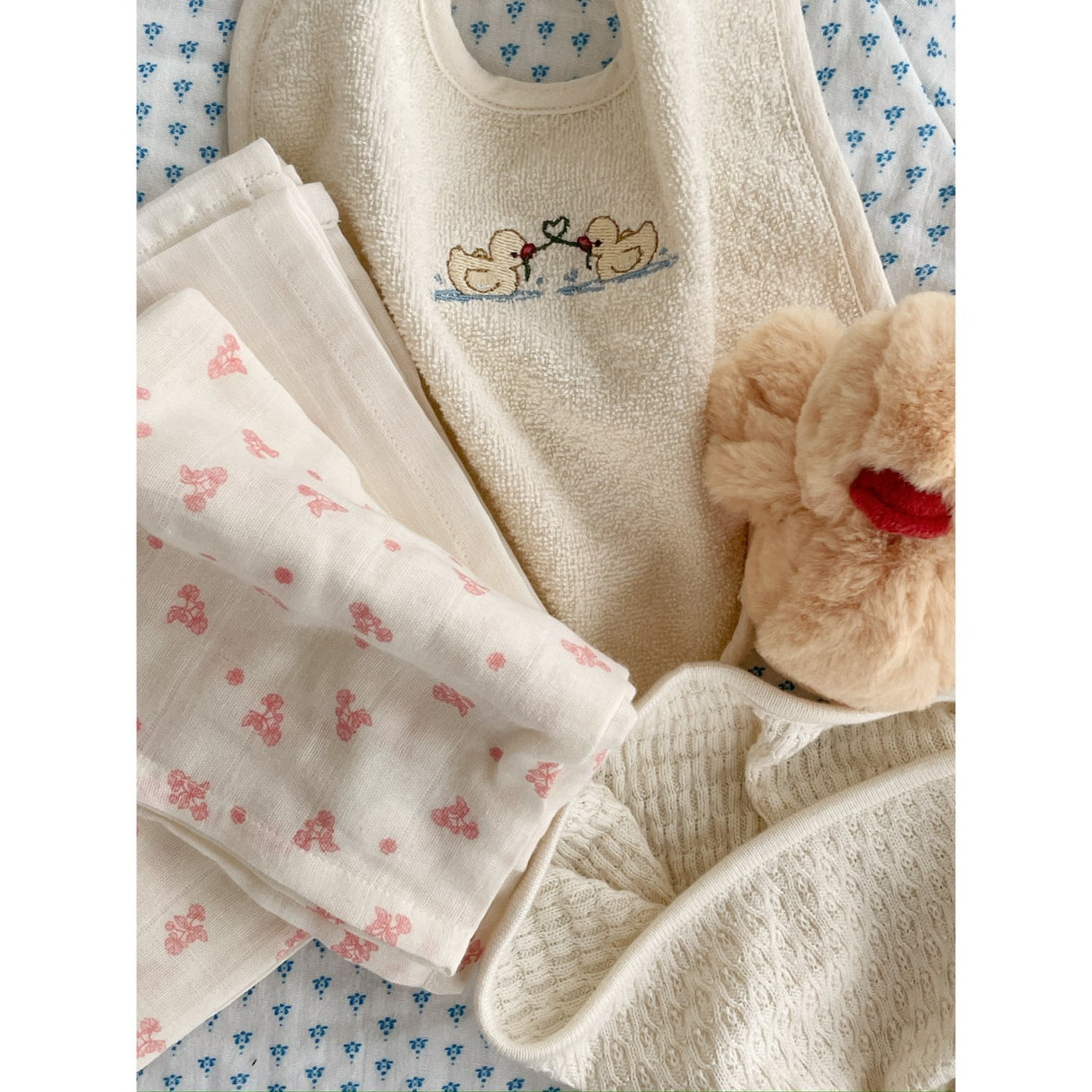 Konges Sløjd Fanga Ilmia Bellini 3 Pack Muslin Cloth GOTS
