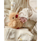 Konges Sløjd Fanga Antique White Nuvoli 10 Pack Muslin Cloth GOTS