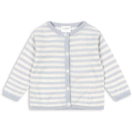 Konges Sløjd Fanga Gray Dawn Venti Stickad Cardigan GOTS