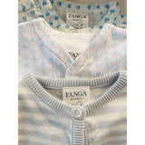 Konges Sløjd Fanga Gray Dawn Venti Stickad Cardigan GOTS