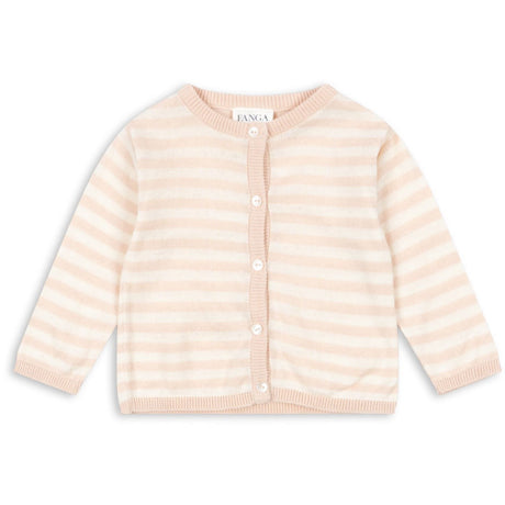 Konges Sløjd Fanga Cameo Rose Venti Stickad Cardigan GOTS