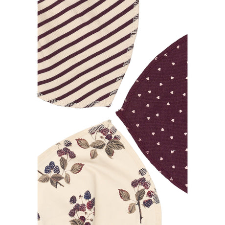 Petit Piao Black Berry Haklapp Modal 3 Pack